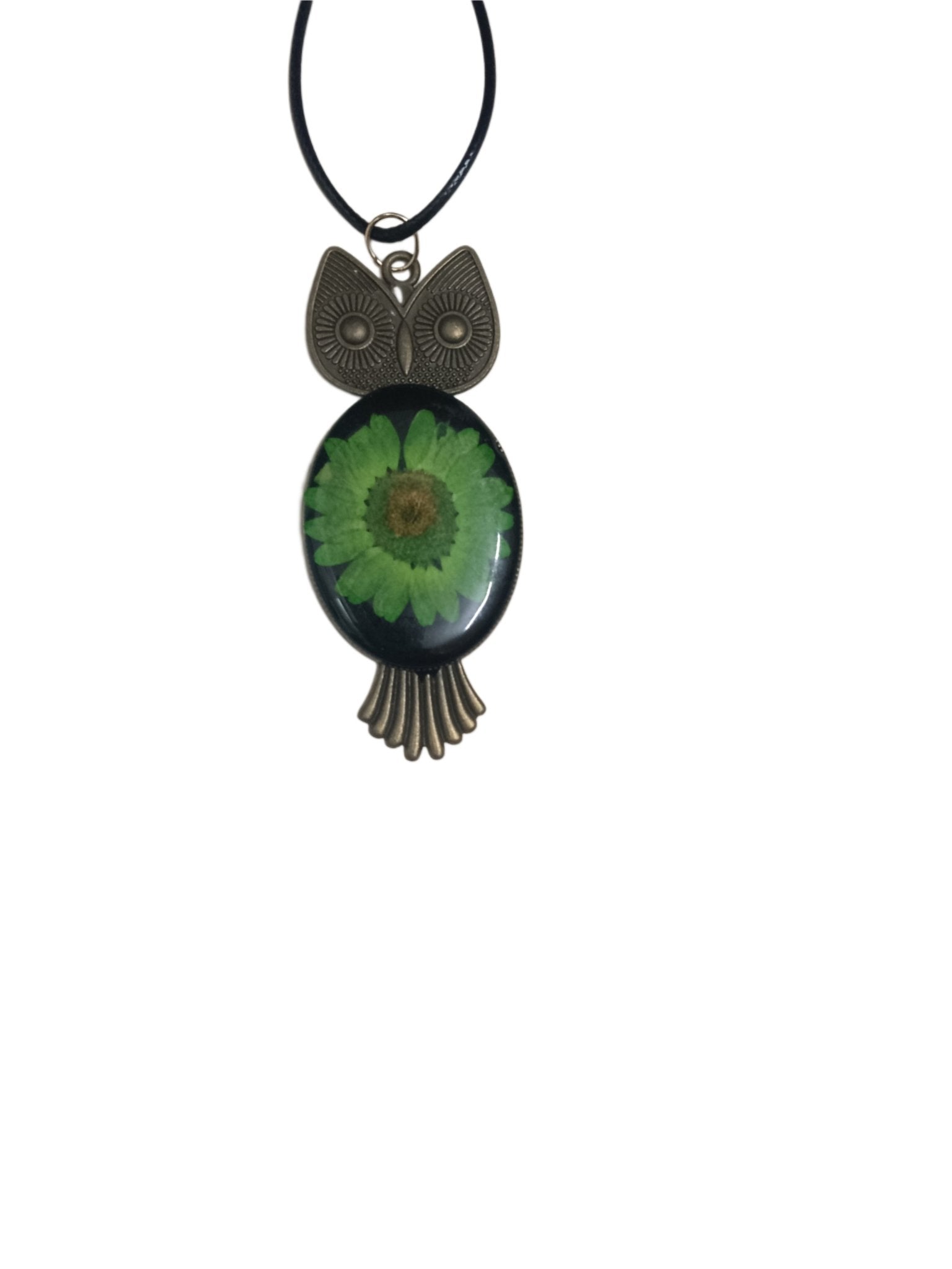 Enchanted Bloom Owl Pendant - The Artssy Potion