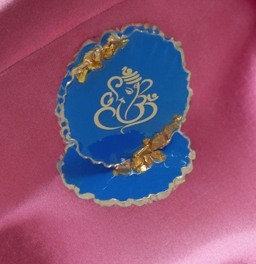 Royal Sapphire Ganesha Stand