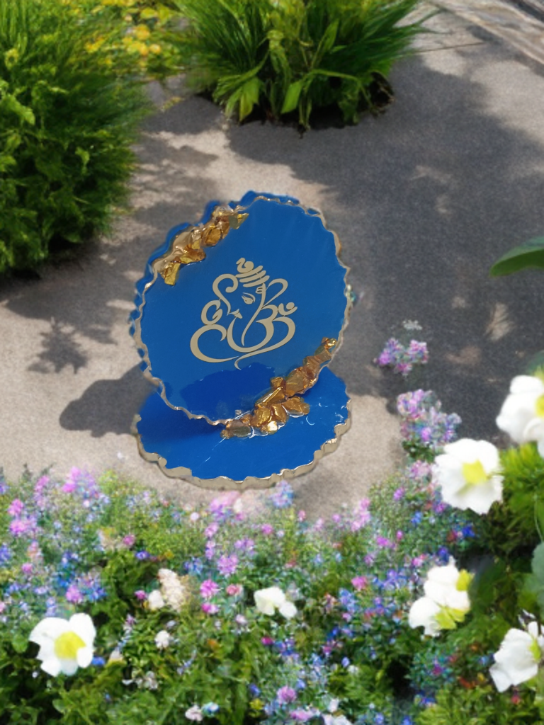 Royal Sapphire Ganesha Stand - The Artssy Potion