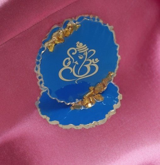Royal Sapphire Ganesha Stand - The Artssy Potion